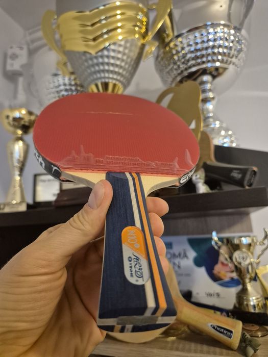 Paletă profi Ping Pong Yinhe + Kokutaku  | efect si control