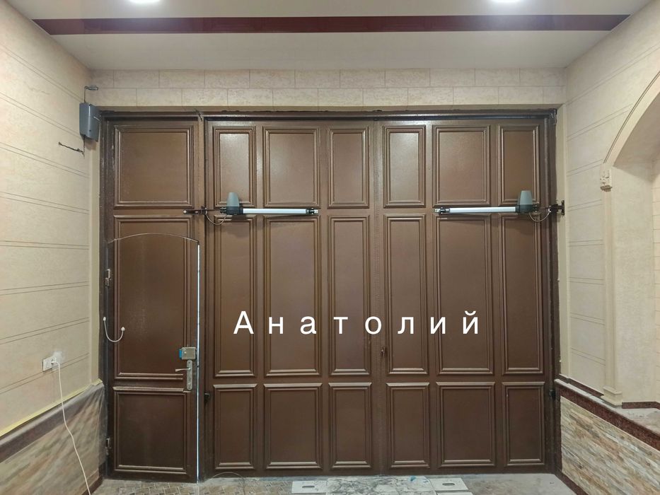 Автоматика на распашные ворота.Управление со смартфона!Аккумуляторы!