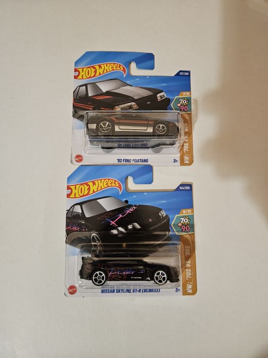 Hot Wheels '70s vs '90s 2025 - Set 10 mașini Sealed
