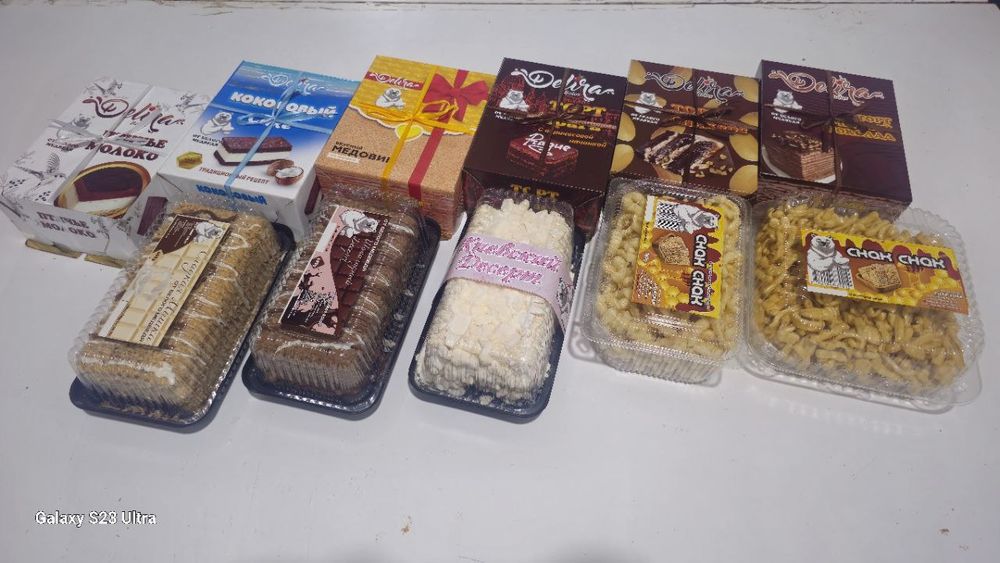 Торт ва кондитер махсулотлар