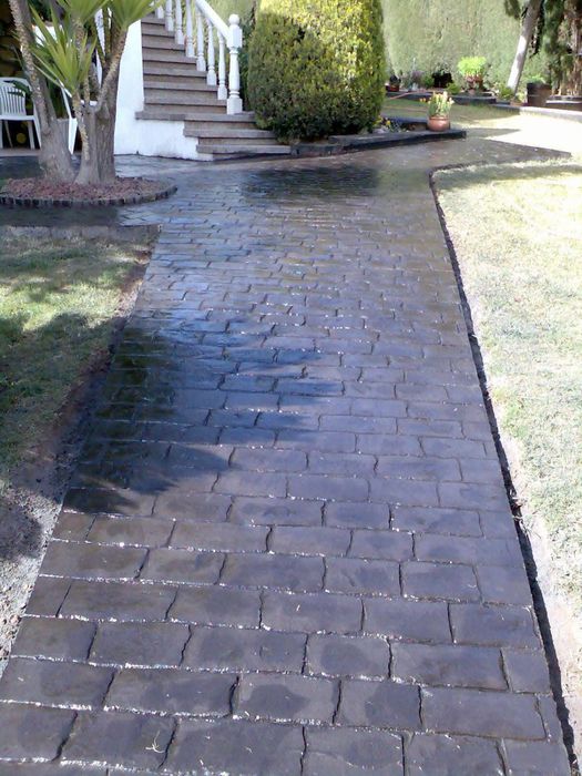 Beton amprentat elicopterizat