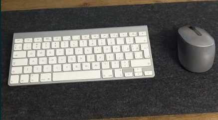 Tastatura Apple + Mouse Dell (Bluetooth)