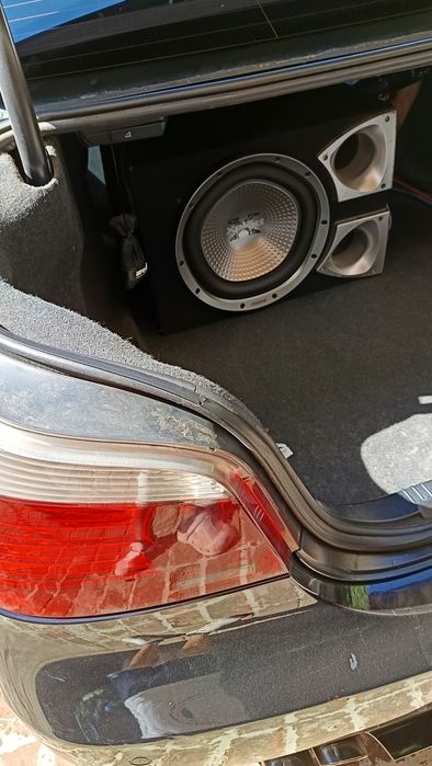 Statie amplificator audio auto bass masina subwoofer kit montaj rms