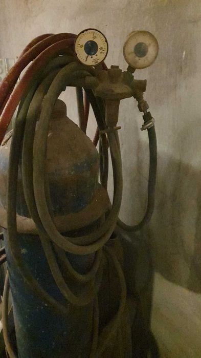Vand aparat taiere/sudură oxiacetilena cu tub oxigen + acetilena