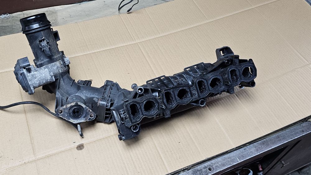 Колектор бмв 143 кс без вихрови клапи bmw н47д20ц n47d20c