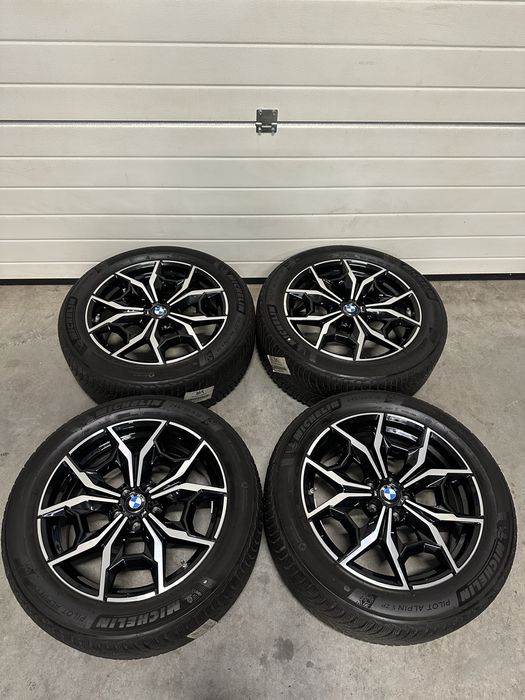 Jante NOI 19 ORIGINALE BMW X4 G02 X3 G01 Iarna 245/50/19 M Paket 887M Michelin Runflat