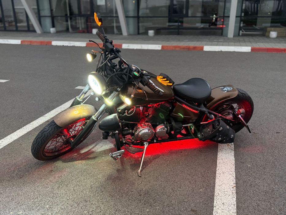 Bobber Omologat Yamaha Dragstar XVS / nu Harley / nu Honda / nu suzuki
