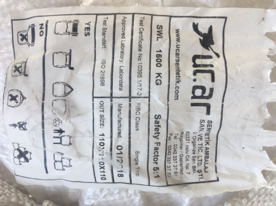 Saci Big bags diferite dimesiuni