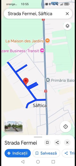Teren de vânzare Săftica