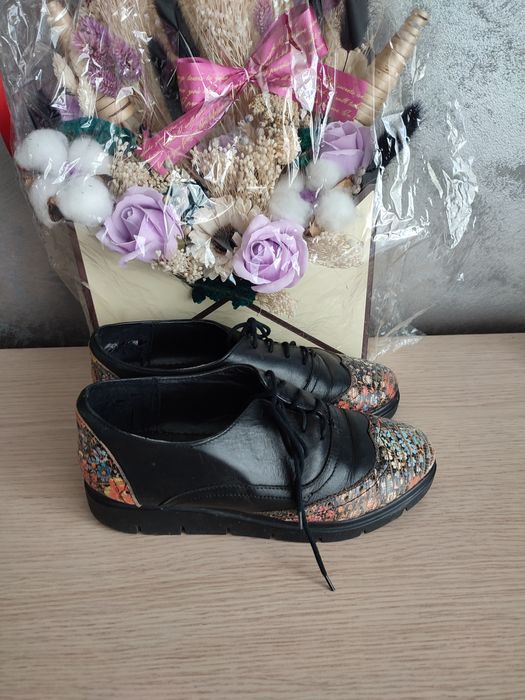 Pantofi damă piele naturala