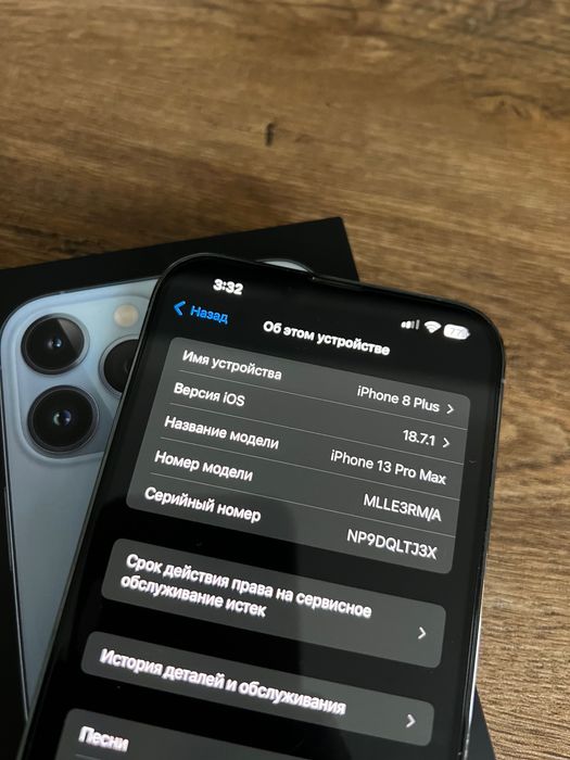 iPhone 13 Pro Max 256gb cu cutia originală