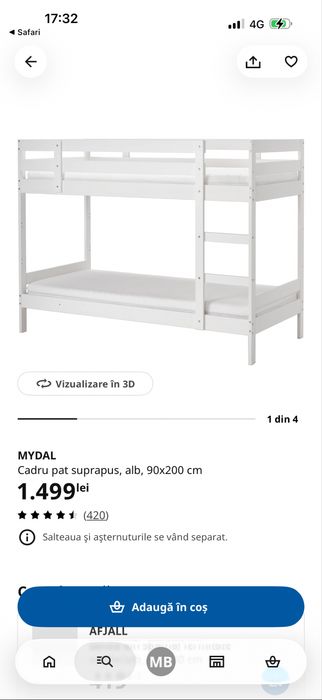 Pat supraetajat ikea