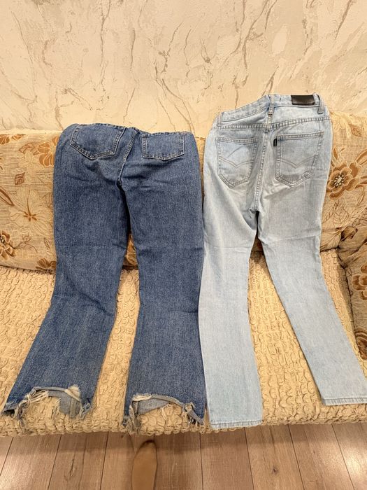 Джинсовые брюки женские