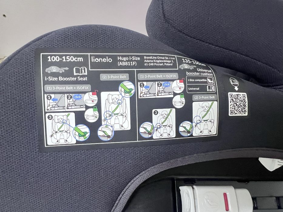 Scaun  Auto Lionelo Hugo i-size