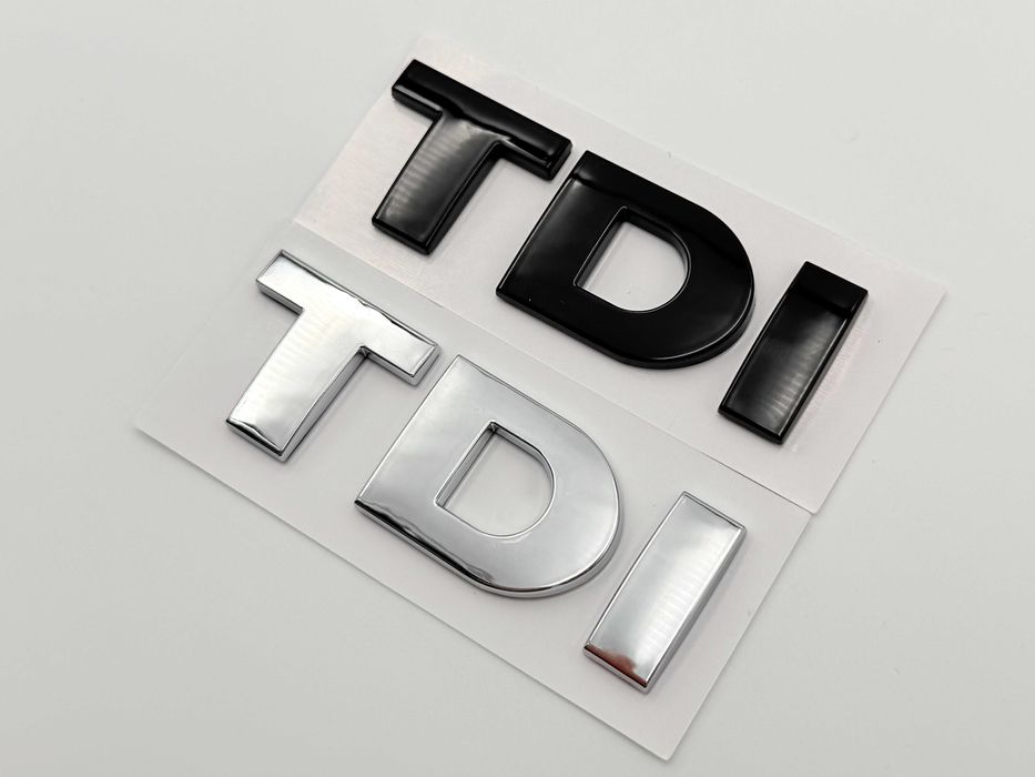 Emblema Compatibila VW TDI crom