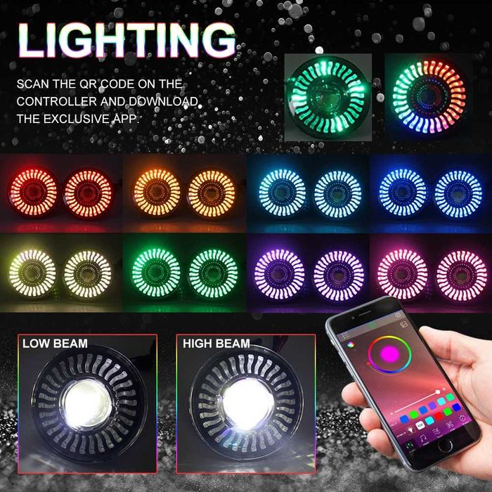 Faruri 7″ Jeep Wrangler / Nissan PATROL Bluetooth “CHAMPION” 2023 200w