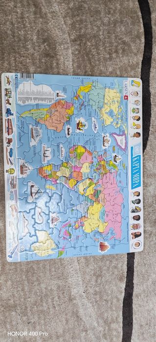 Набор развивающих игр и пазлов (комплектом