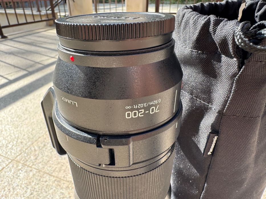 Обектив Panasonic Lumix S PRO 70-200 F4 O.I.S. за L-mount камери