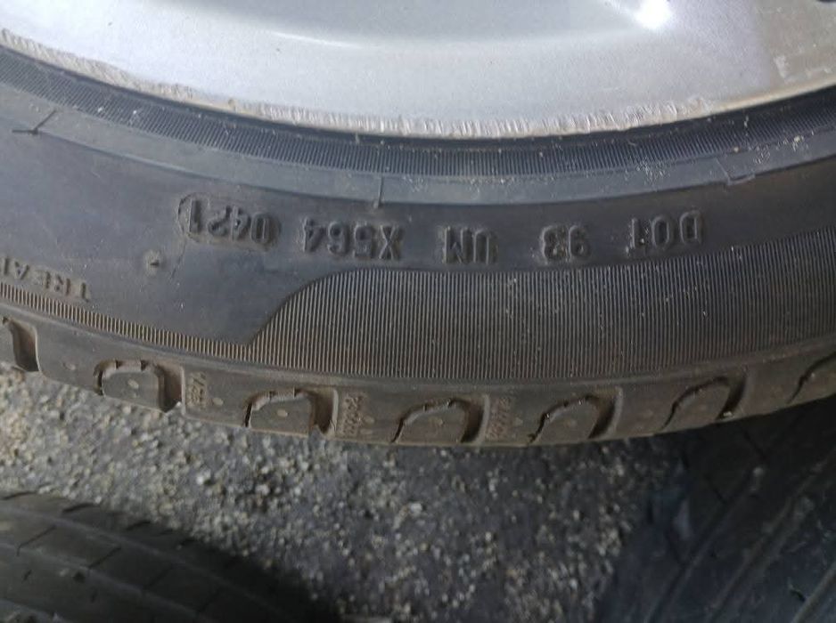 Jante Peugeot 4x18 cu anvelope de vară 215/45 R18