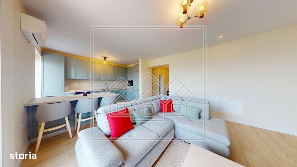 Penthouse nou - 87 mp utili, terasa 100 mp - mobilat si utilat modern