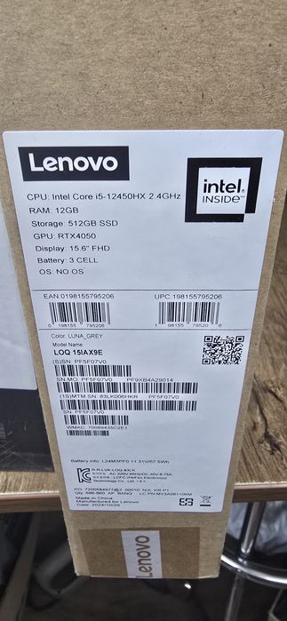 Lenovo LOQ 15IAX9E