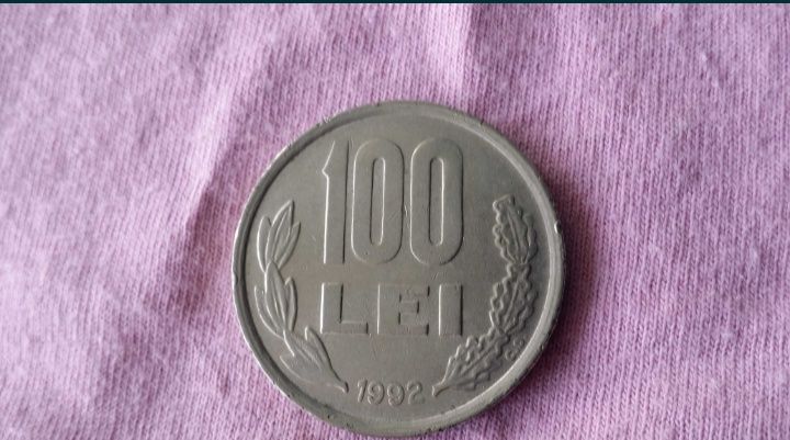 Vând monede 100 lei 1991,92,93,94