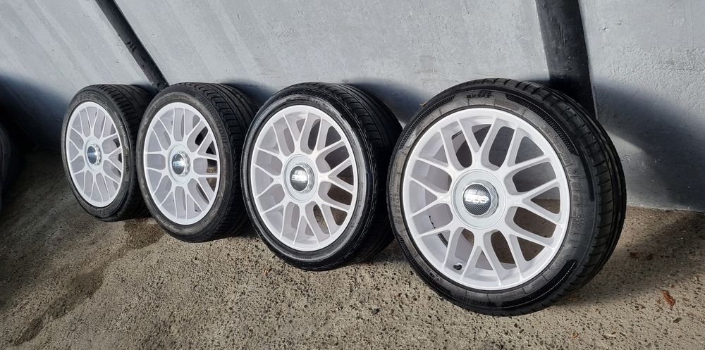 Jante 17 bbs rc 307 cu anvelope noi iarna 235 45 17 dot 2025
