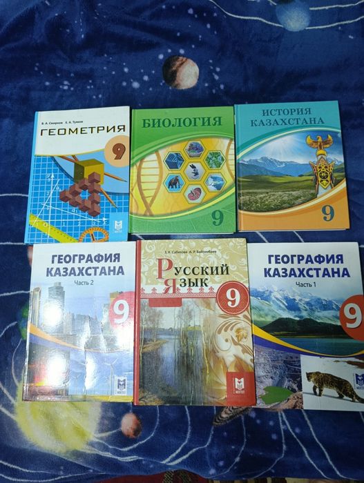Учебники книги в школу за 9 класс