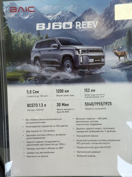 Продаётся BAIC Beijing BJ60