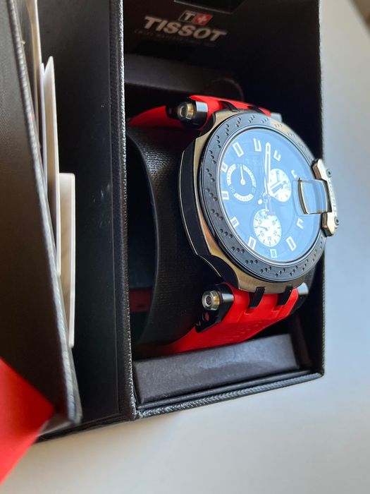Ceas Tissot T Race Quartz Chronograph Black & Red T-Sport