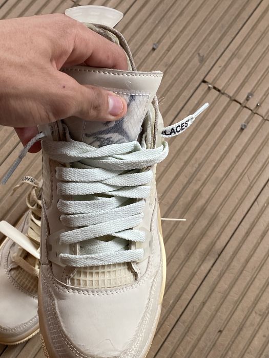X Off-White Air Jordan 4 Retro SP 