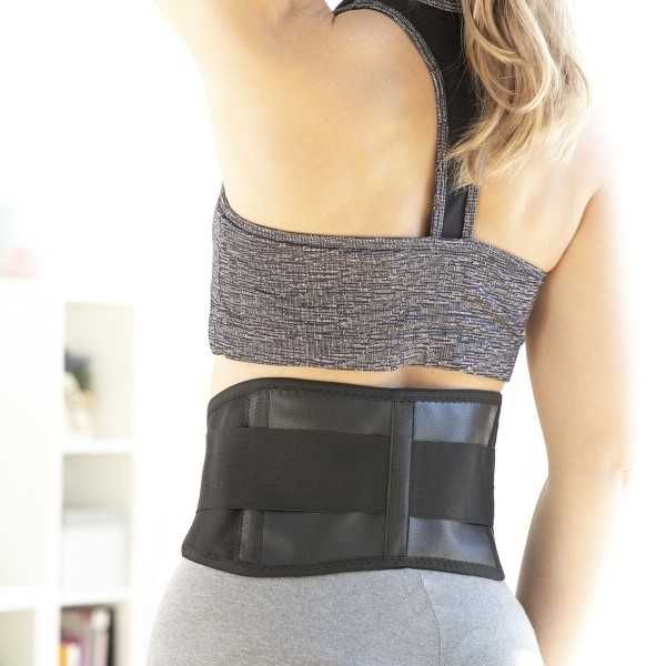 Centura lombara termica, cu turmalina, ajustabila, unisex - NOU