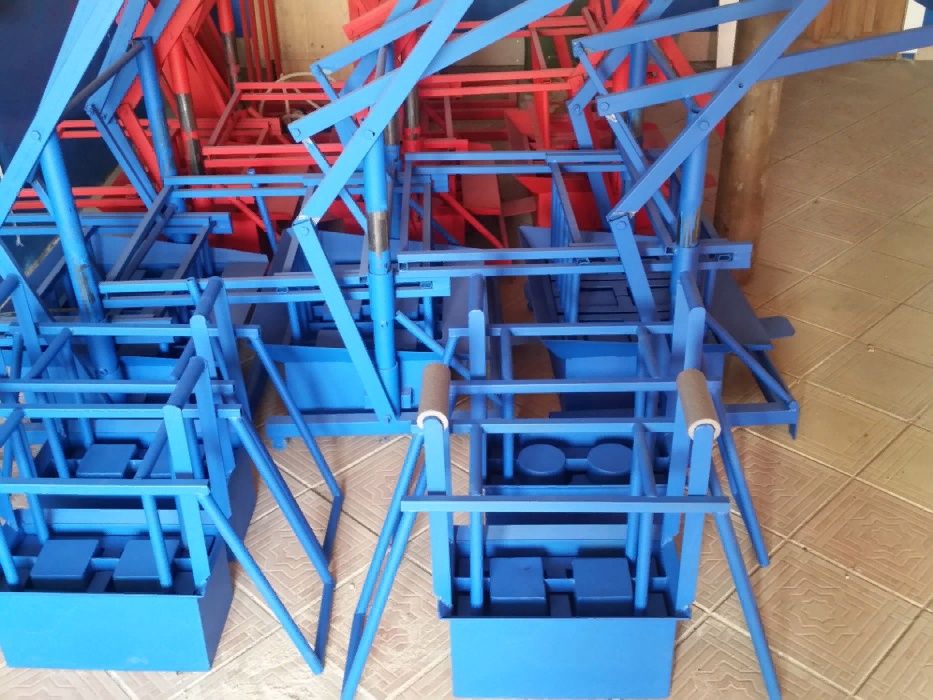 Станок для производства шлакоблока.