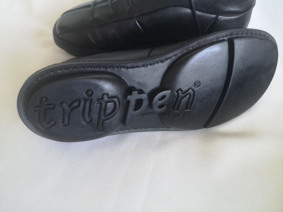 Trippen, мъжки обувки естествена кожа, номер 42