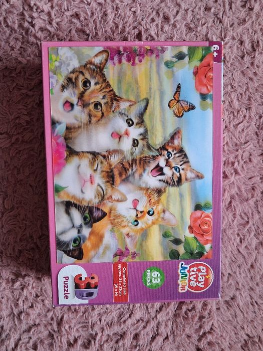 Детски пъзели Frozen,Peppa Pig,Barbie,Малката русалка,Калинката