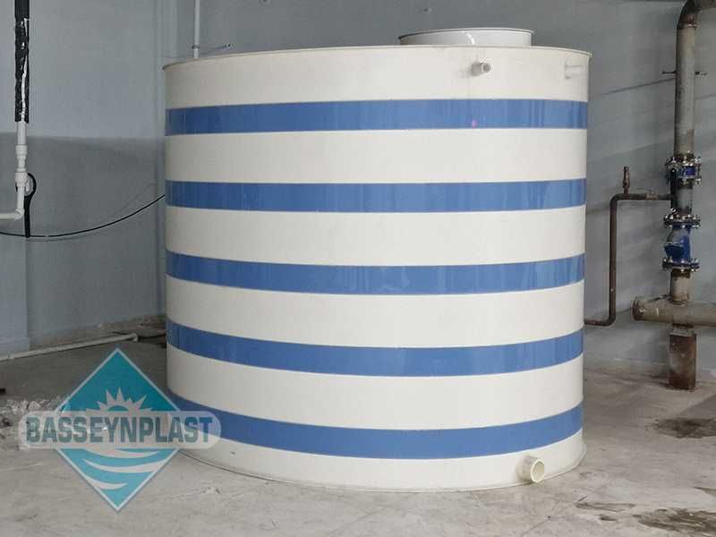 Эко-ёмкость, бак пластиковый для воды 8м3, тонн из полипропилена