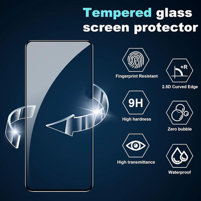 5d стъклен протектор за дисплей за xiaomi 15t