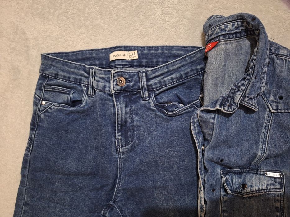 Дънкова риза Guess