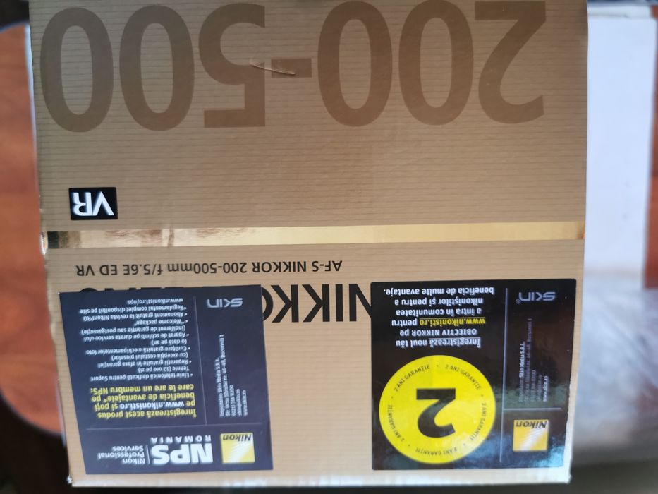 Nikon 200-500mm f5.6 ED VR