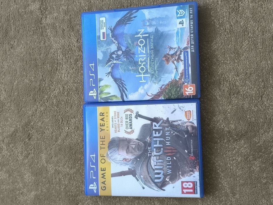 Диски на Playstation 4