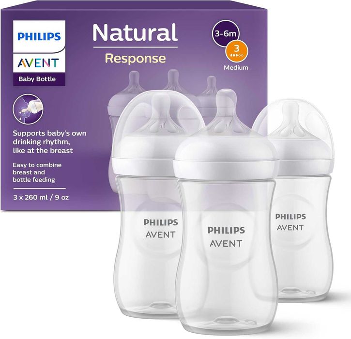 Philips Avent Natural Response SCY903/03 Бебешки шишета