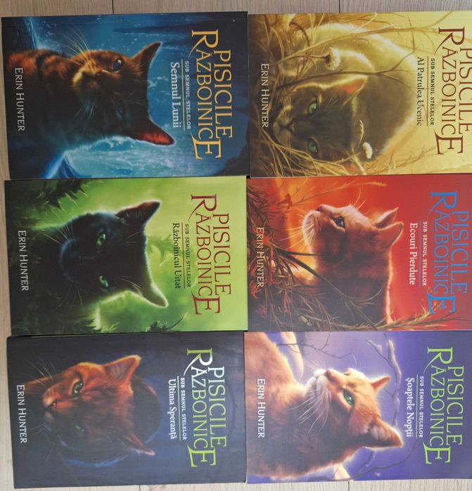 Carti Pisicile razboinice la set!! Mai ieftine ca pe site-ul editurii!