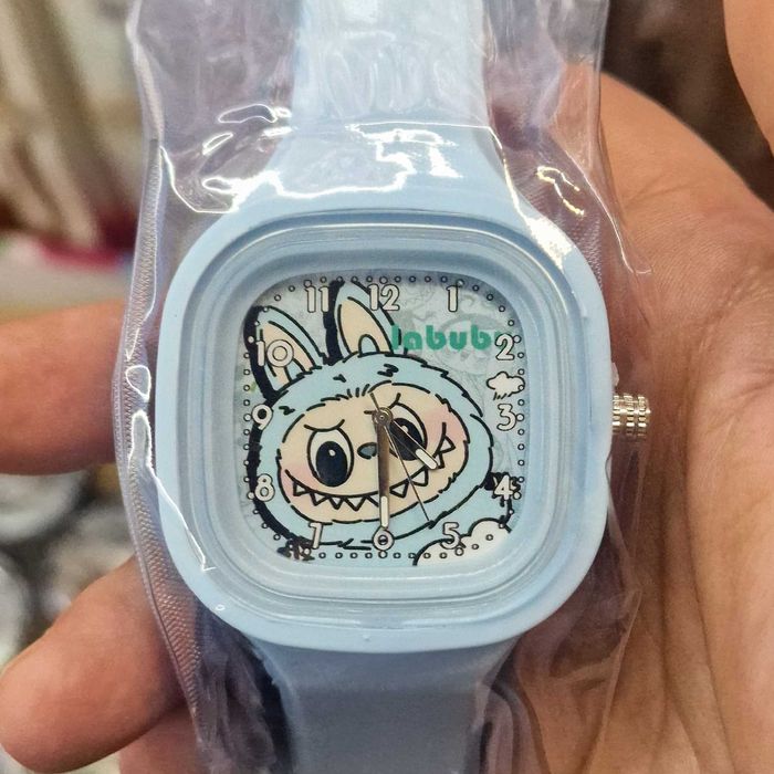 Детски син часовник LABUBU