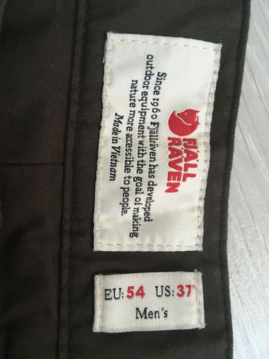 Vind pantaloni Fjllraven Barent Pro Hidratic mar.54.Cu G1000.Stare Fb