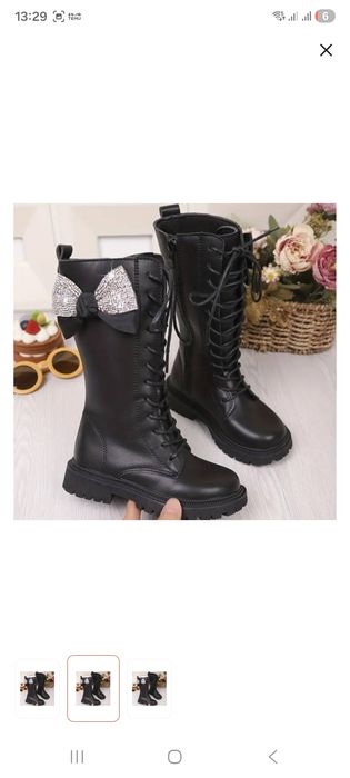 Детские демисезонные сапоги