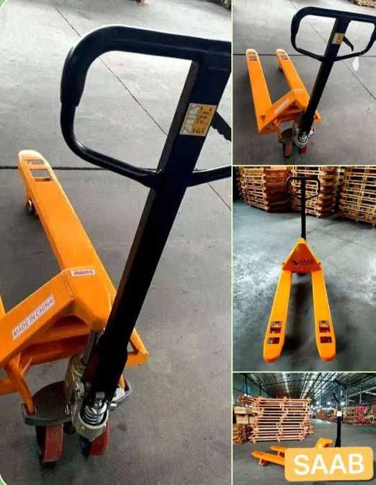 Тележка гидравлическая SAAB 2000 кГ XE (полиуретановые колеса)