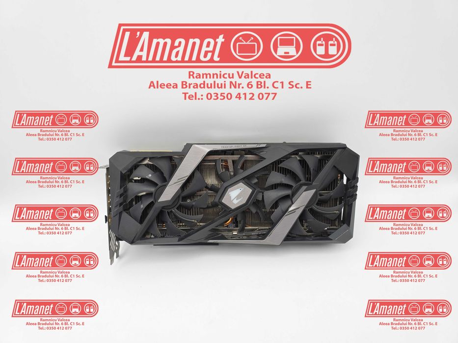 Placa Video Gaming GIGABYTE AORUS GeForce RTX 2080Ti 11GB GDDR6 352bit