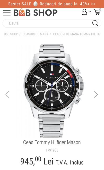 Ceas Tommy Hilfiger