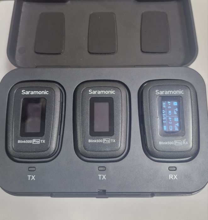 Микрафон Saramonic Blink500 Pro B2

Сарамоник микрофон бу,ишлиди,срочн