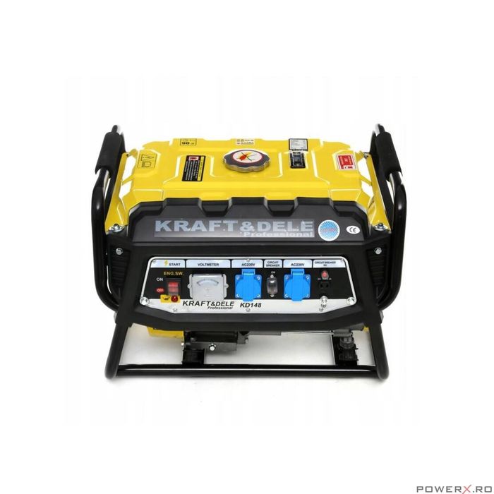 Generator curent electric, 3500 W, 3,5 KW, 230 V, motor in 4 timpi,
